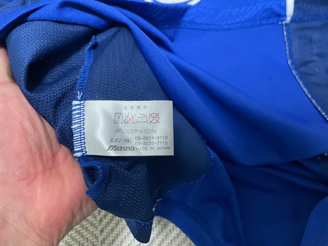 00s 미즈노 FC 블루 킷 사커 저지 J03228 상품이미지8