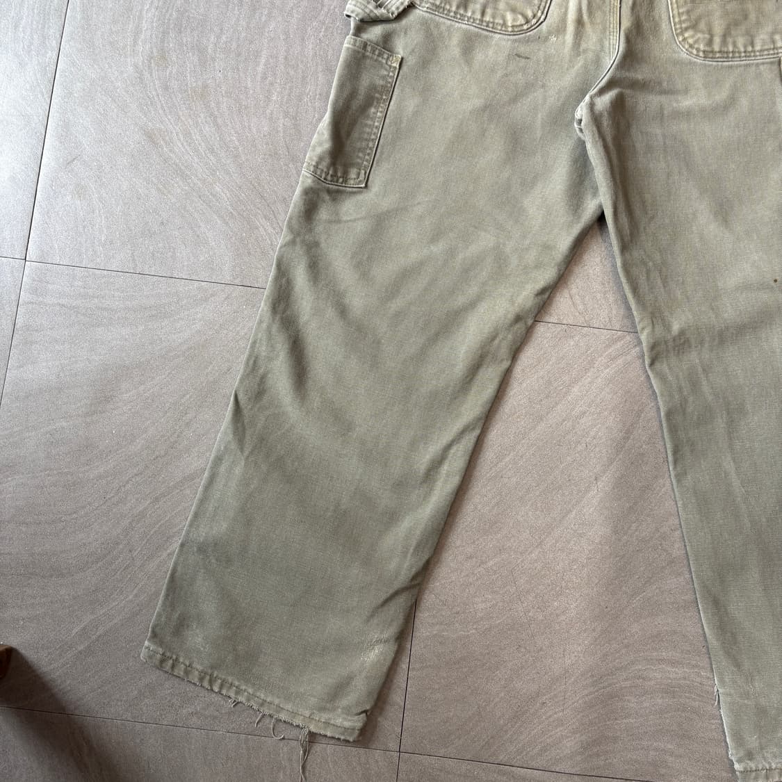 칼하트 정품 오리지널 모스 그린 카펜터 팬츠 상품이미지3