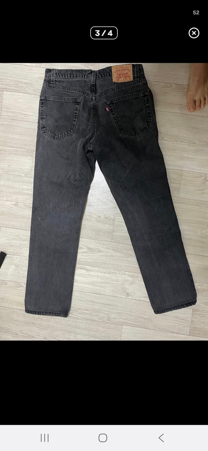 리바이스 550 블랙  상품이미지2