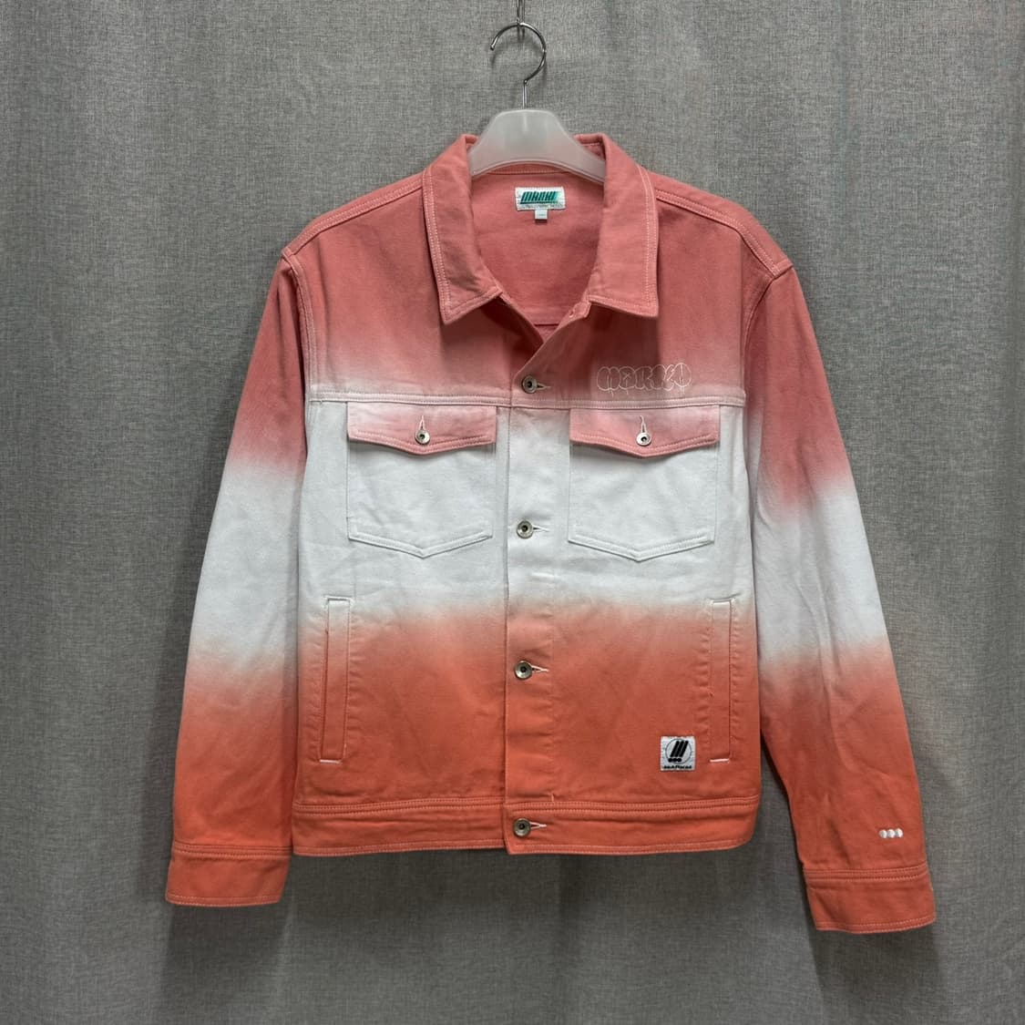 [L] 마크엠(MARKM) 그라데이션 데님 트래커 자켓 상품이미지1
