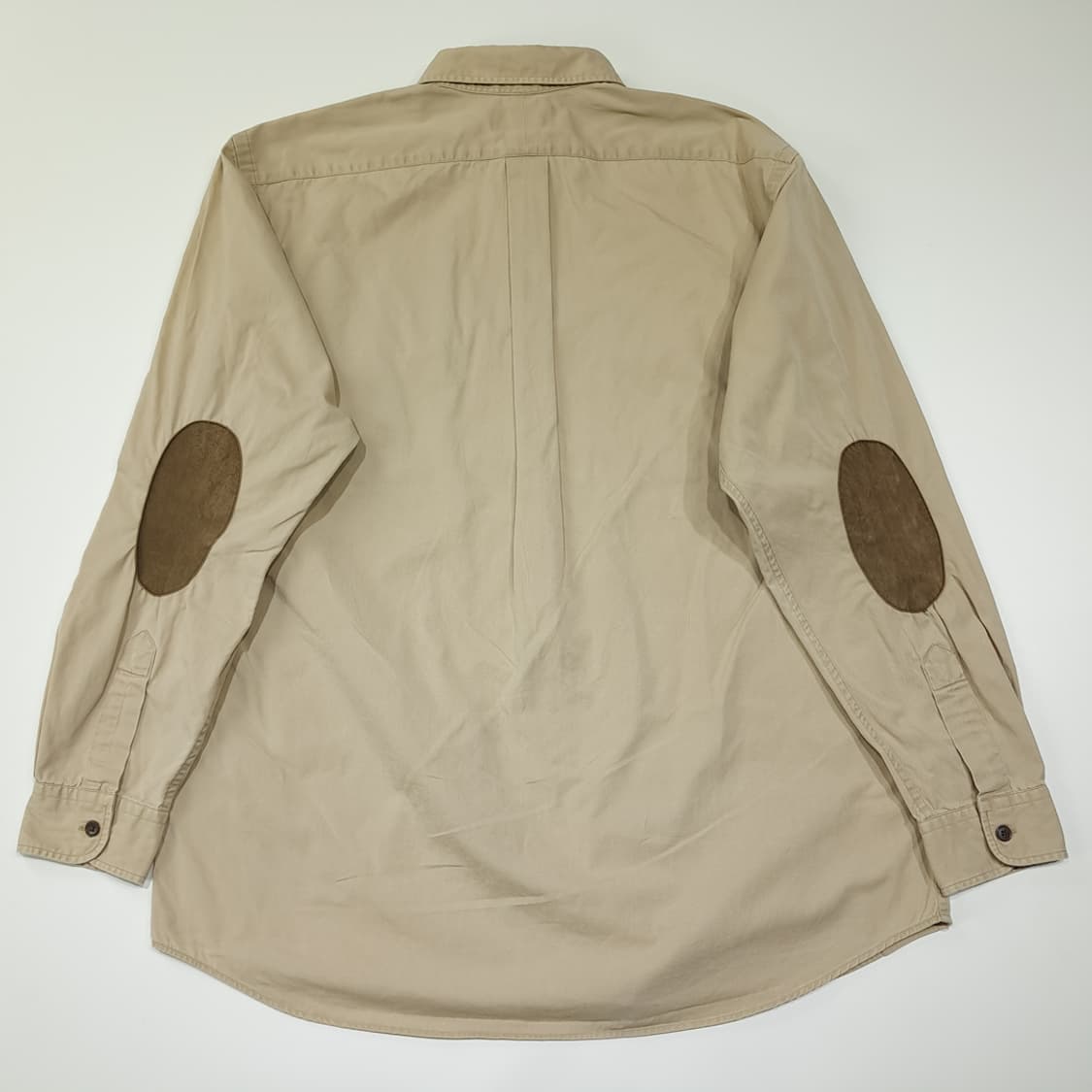 CL848 L 폴로 90s 엘보우 패치 베이지 헌팅 셔츠 남방 상품이미지7