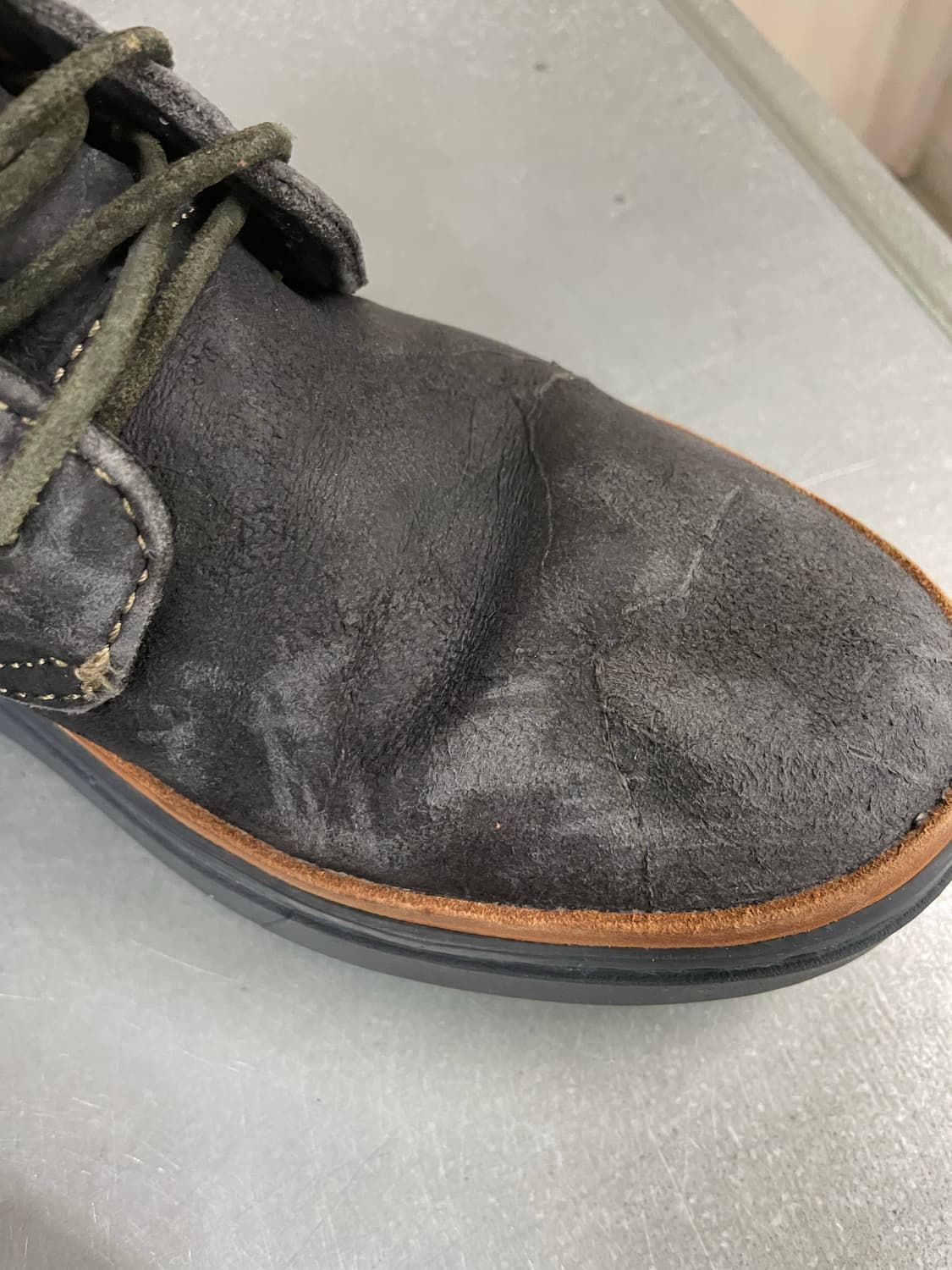 사토리산 히다 스핏파이어 카키 부츠 워커 42 상품이미지7