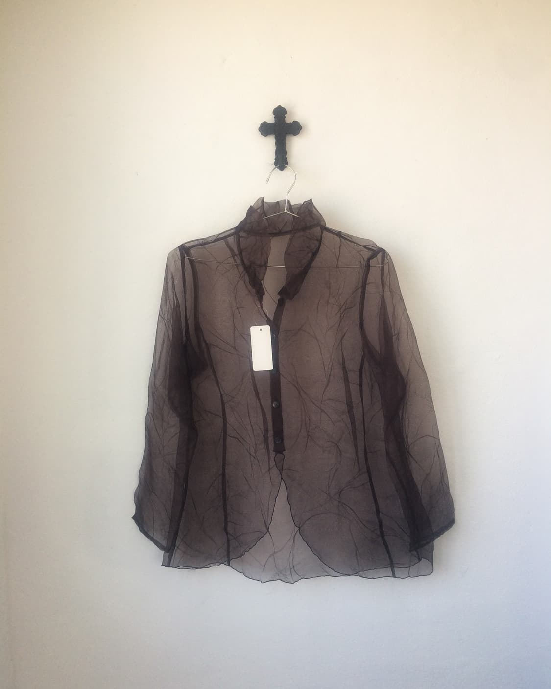 Organza See through jacket 상품이미지1