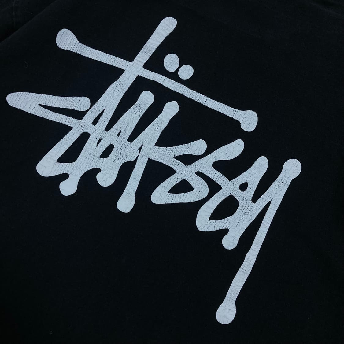 스투시 스탁 로고 블랙 롱 슬리브 상품이미지3