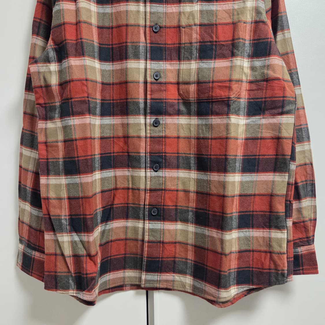 Uniqlo 유니클로 플란넬 체크 셔츠 L(100) 상품이미지3