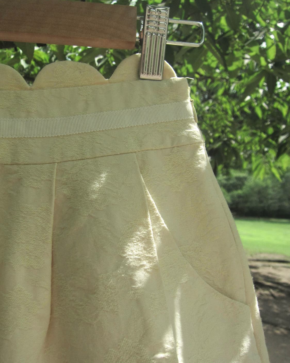 vintage lemon ribbon shorts 상품이미지3