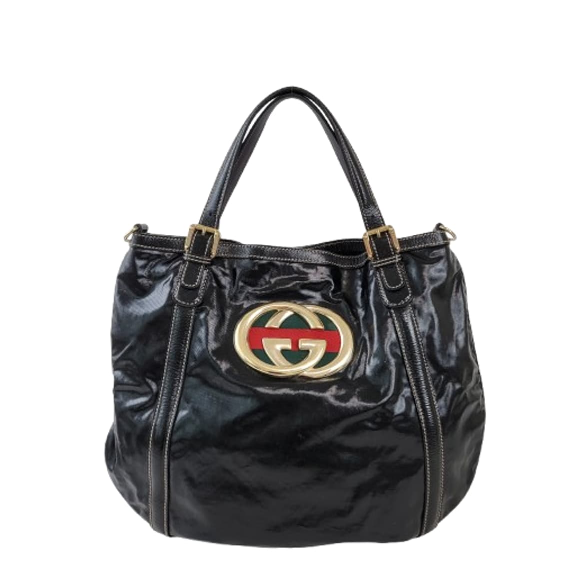 정품 구찌 브릿 다이아럭스 코팅 캔버스 호보백 상품이미지1