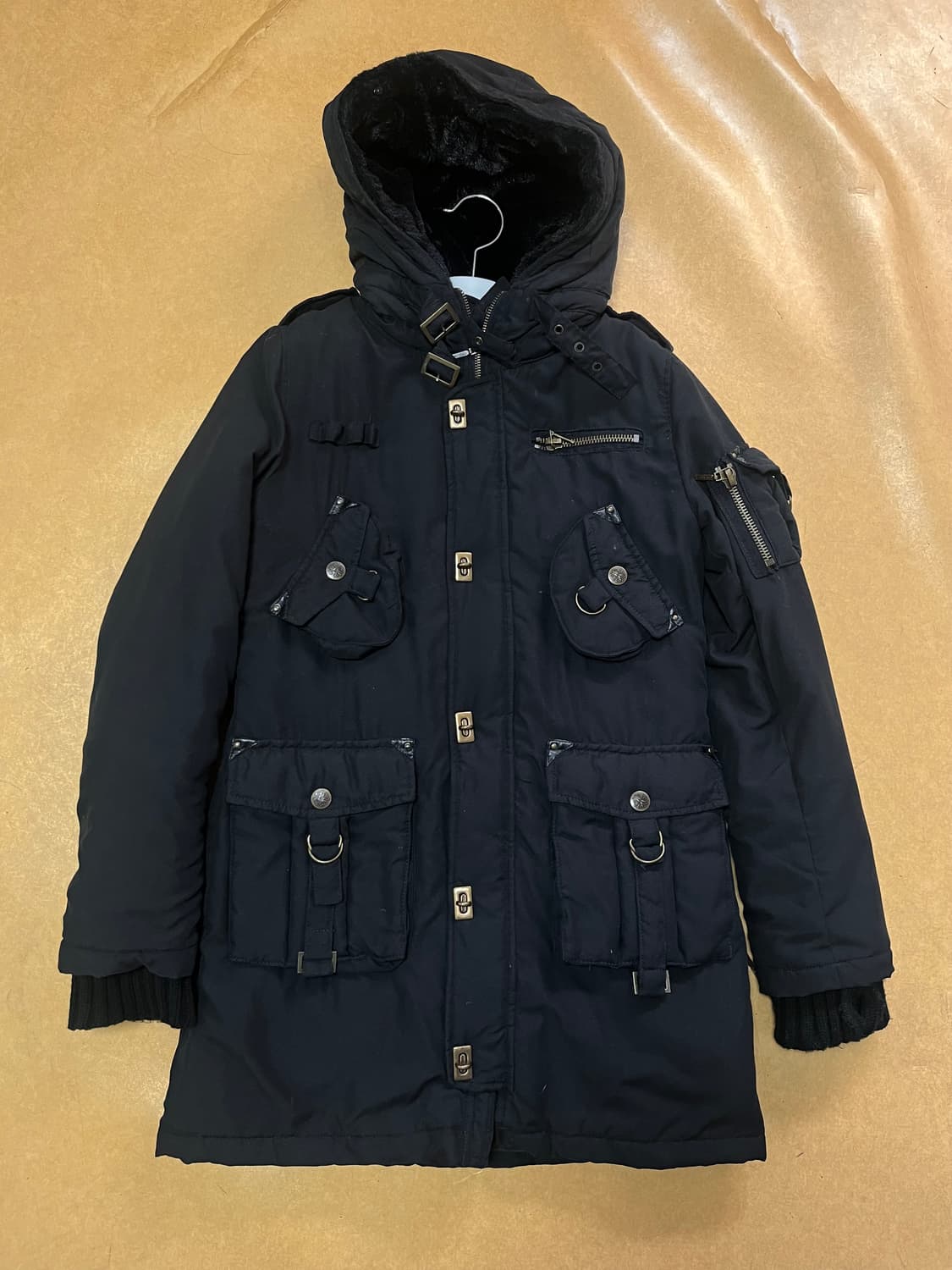 빈티지 세실맥비 블랙 야상 점퍼 패딩 와투케 상품이미지1