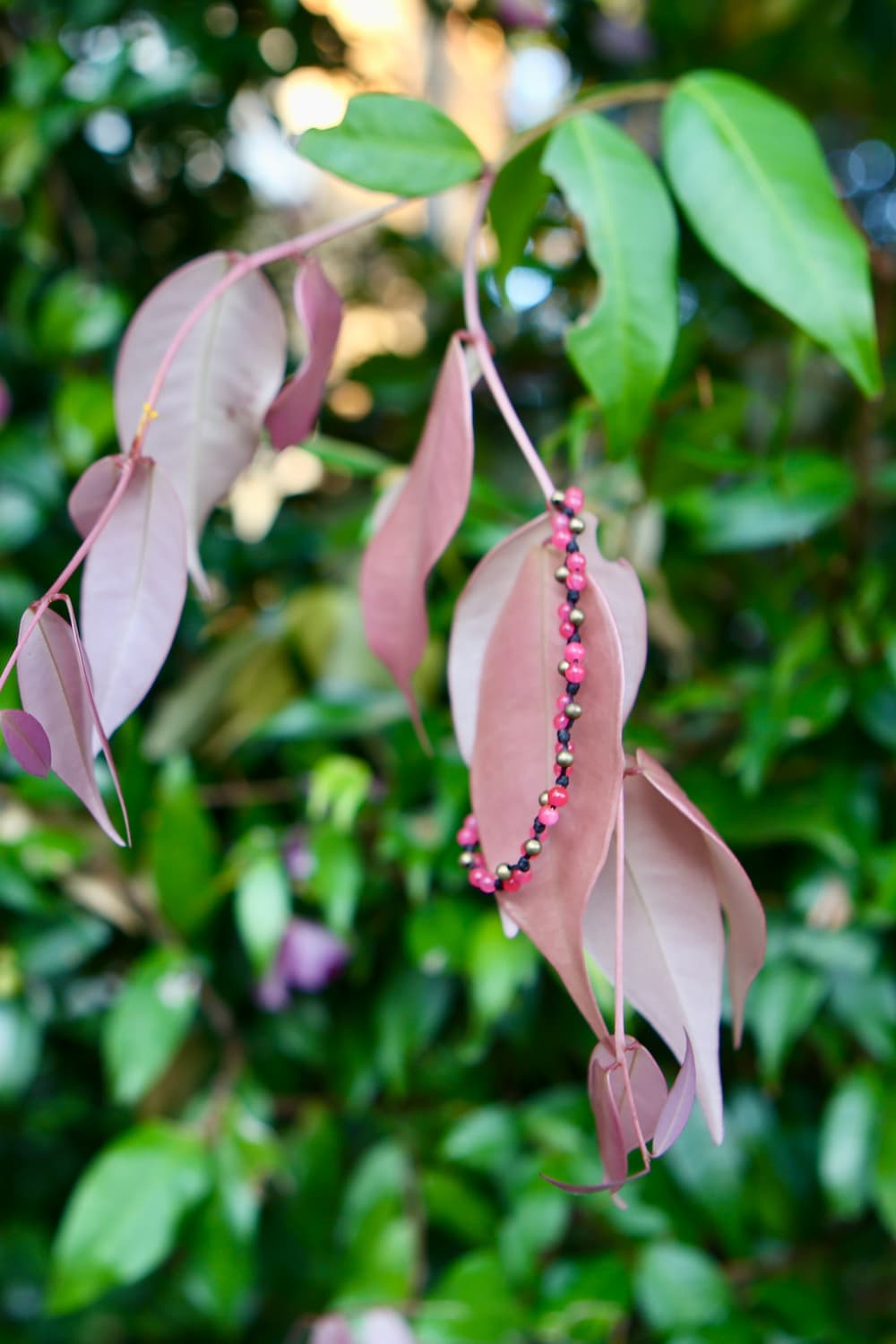 레인보우 마운틴의 뉴핑크 젬스톤 팔찌🌈 (무한 연결 스타일링) 상품이미지3
