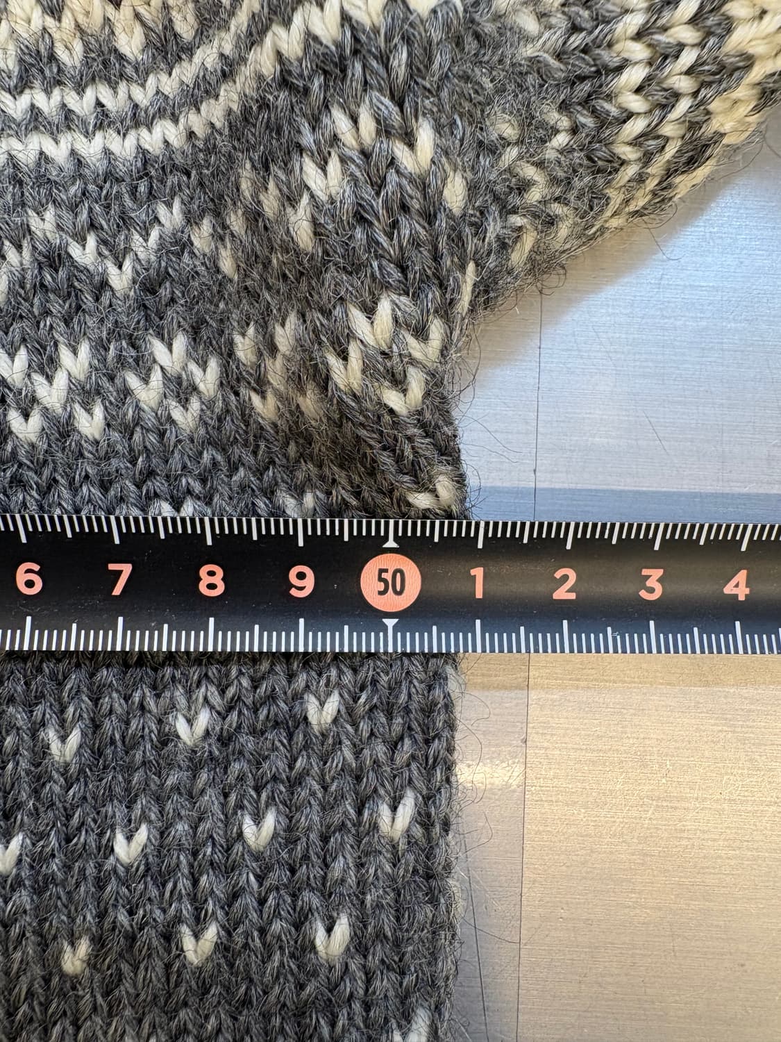 노르딕 포크 니트 가디건 상품이미지5