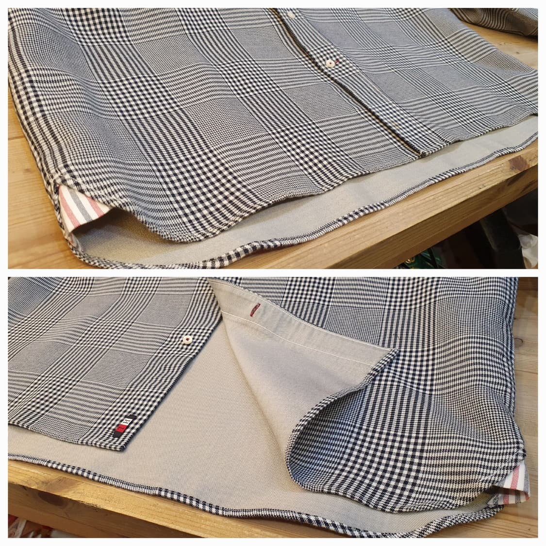 110/120.타미 릴렉스드 체크셔츠 상품이미지5