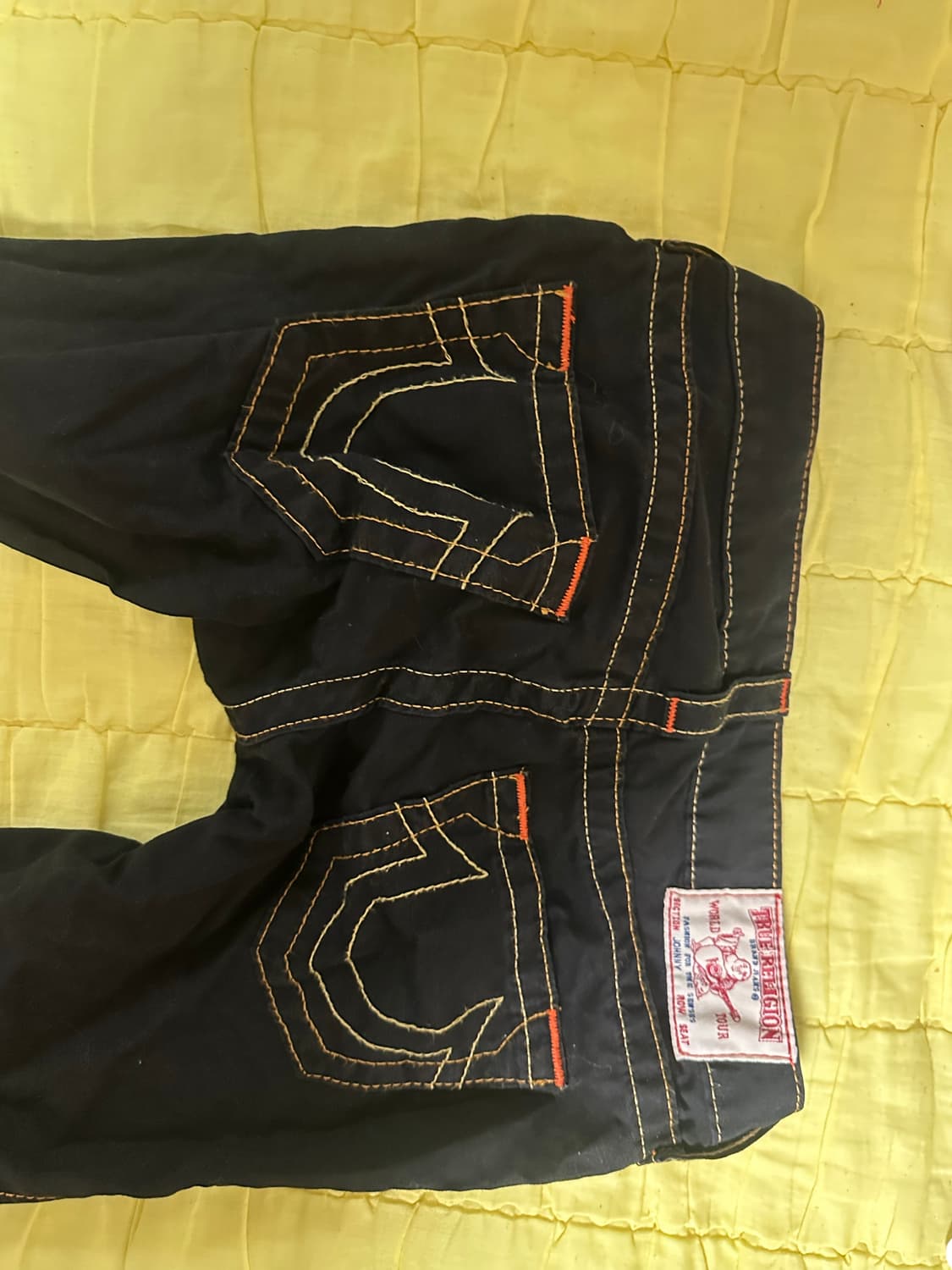 블랙 부츠컷 트루릴리전 펑크 락시크 상품이미지4