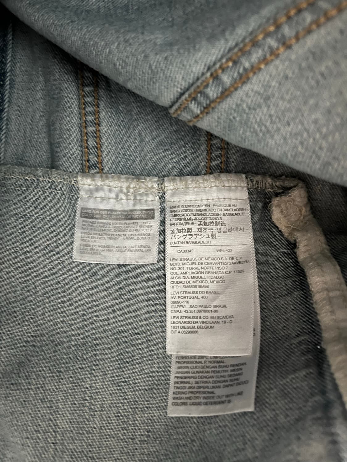 리바이스 데님 자켓 상품이미지4