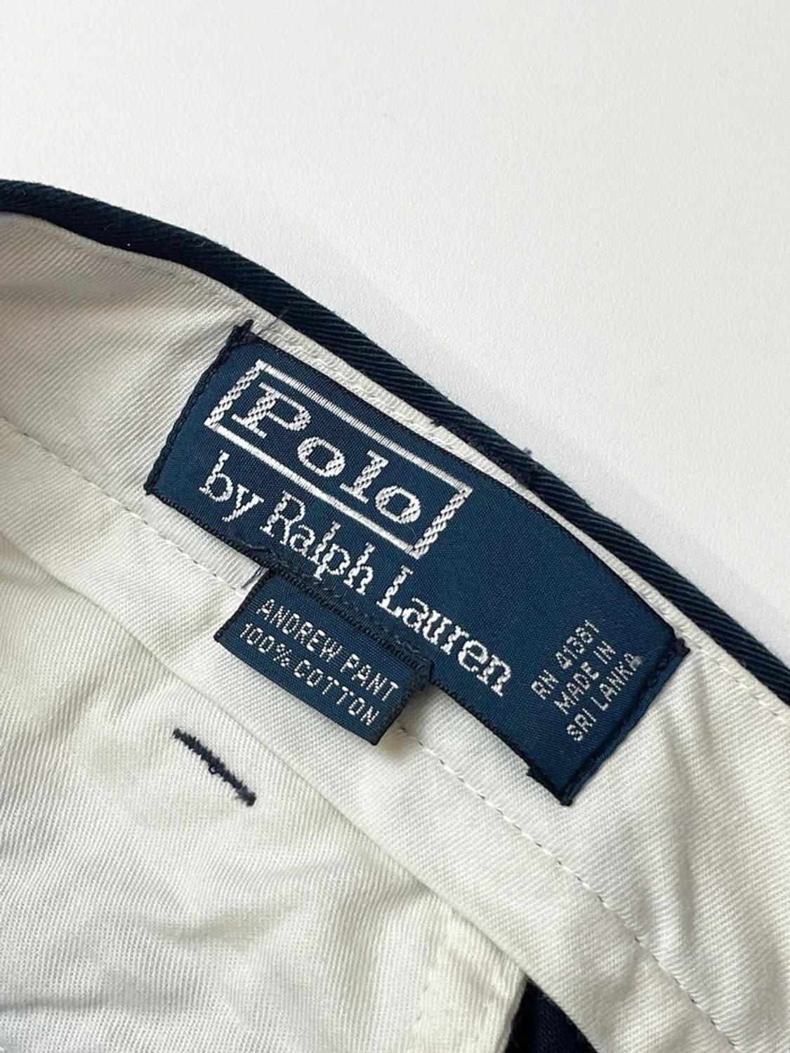 폴로 랄프로렌 90s 투턱 치노 팬츠 A1395 상품이미지8