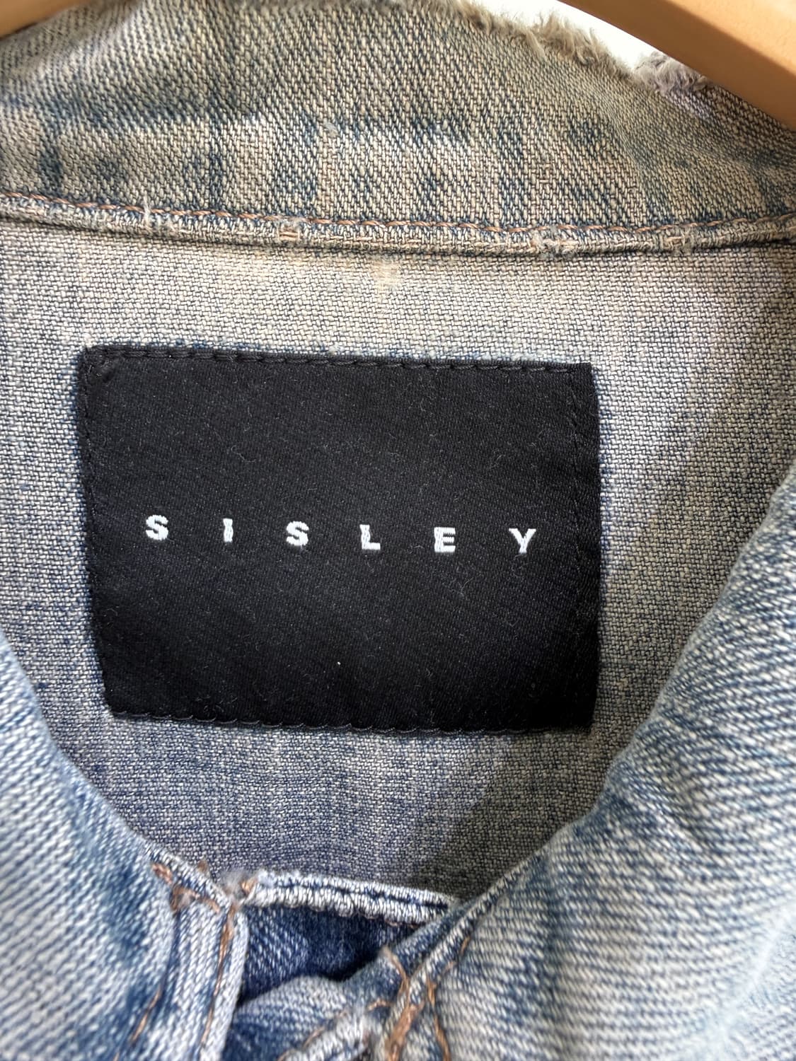 SISLEY 데님 자켓 상품이미지6