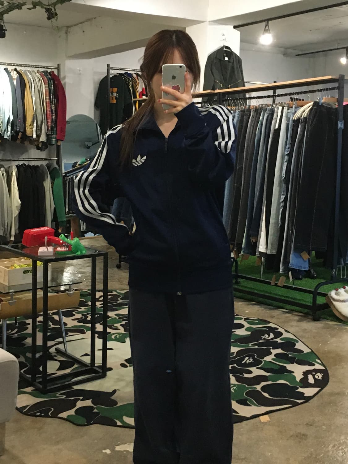 아디다스 구파이어버드 트랙탑 네이비 상품이미지5