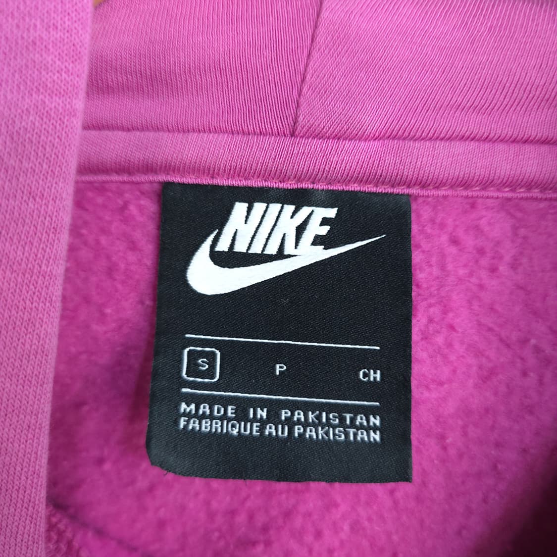 나이키(NIKE) 기모 여성 크롭 후드티 핑크 S 상품이미지6