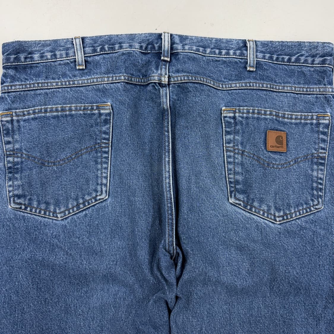 칼하트 OG 가죽패치 워크 데님팬츠 상품이미지5