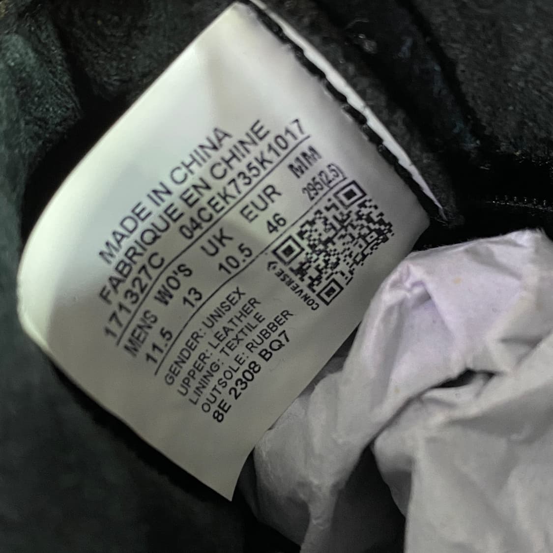 컨버스 원스타 스웨이드 스니커즈 B3233 상품이미지3