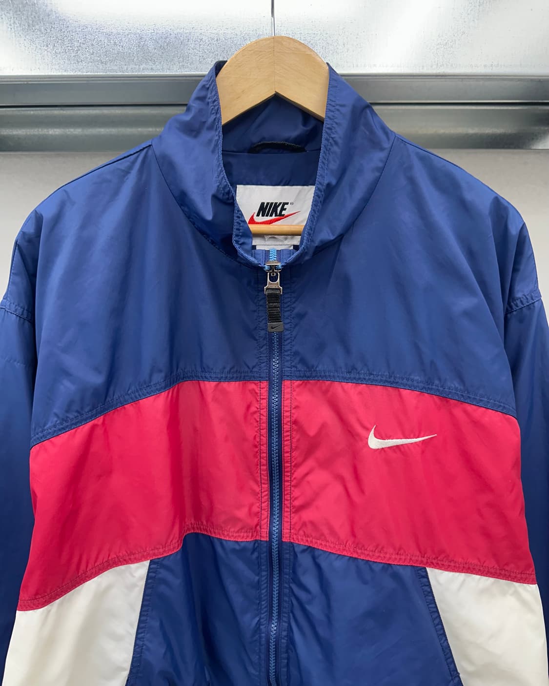 (L)90'S 나이키 빅로고 바람막이-M1194 상품이미지4