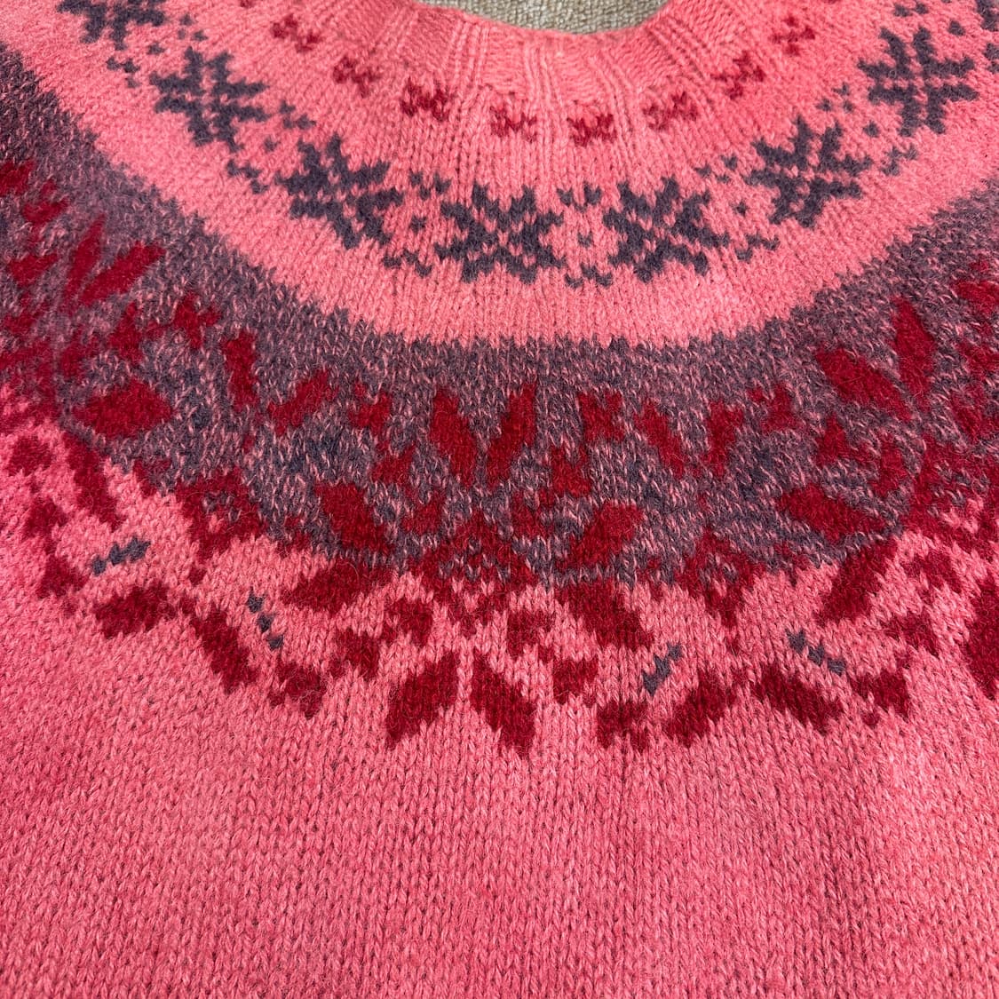 90년대 에디바우어 노르딕스웨터 상품이미지3