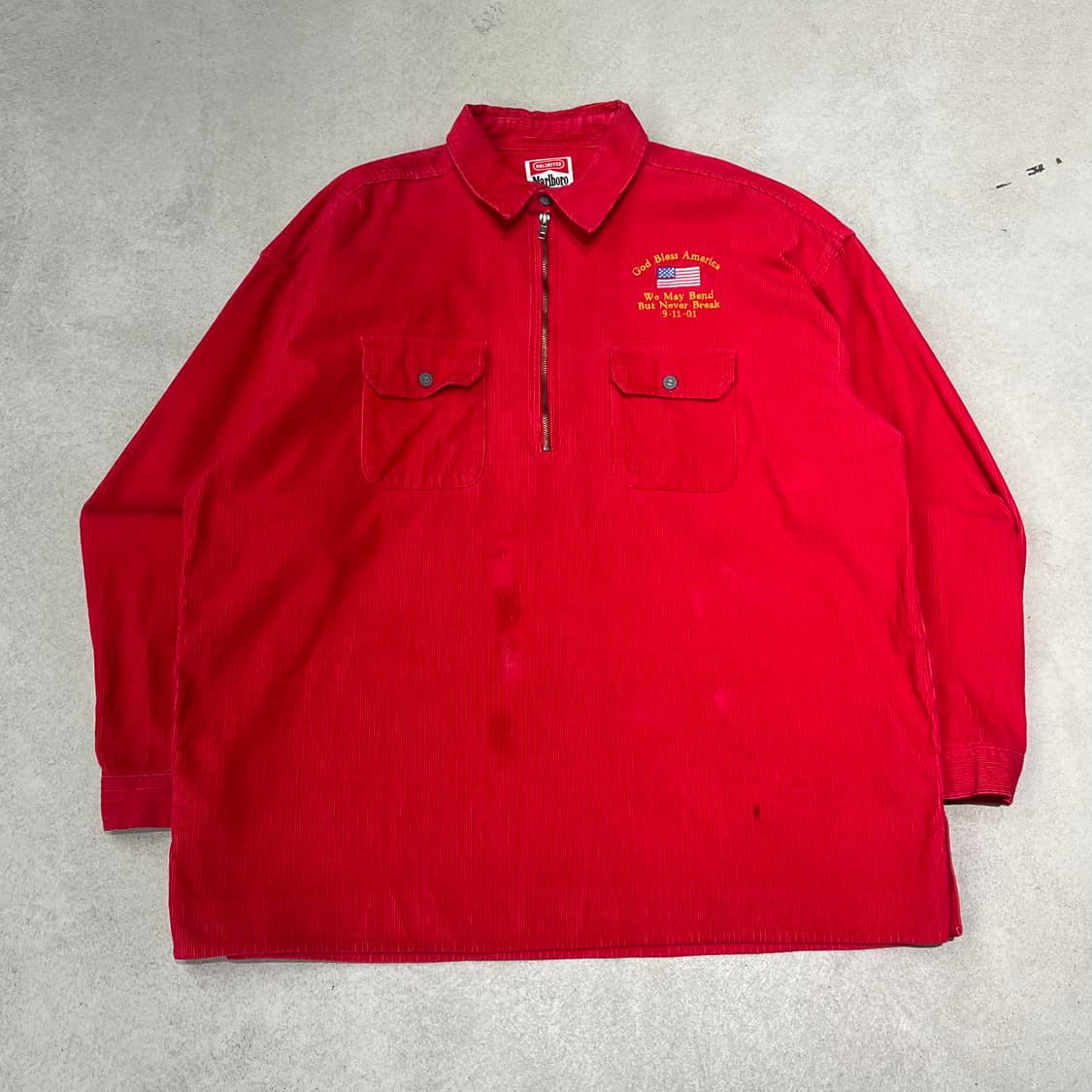 말보로 코듀로이 워크셔츠 s10059 상품이미지1