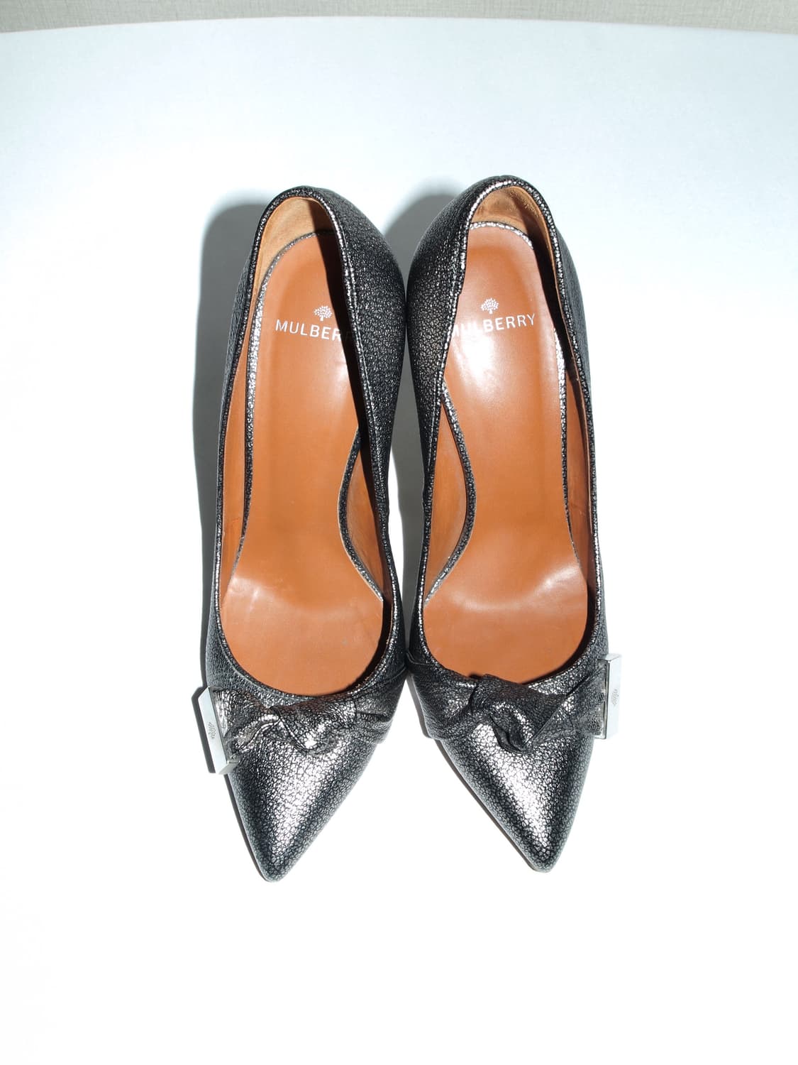 Sliver Grain Leather Pumps 상품이미지3