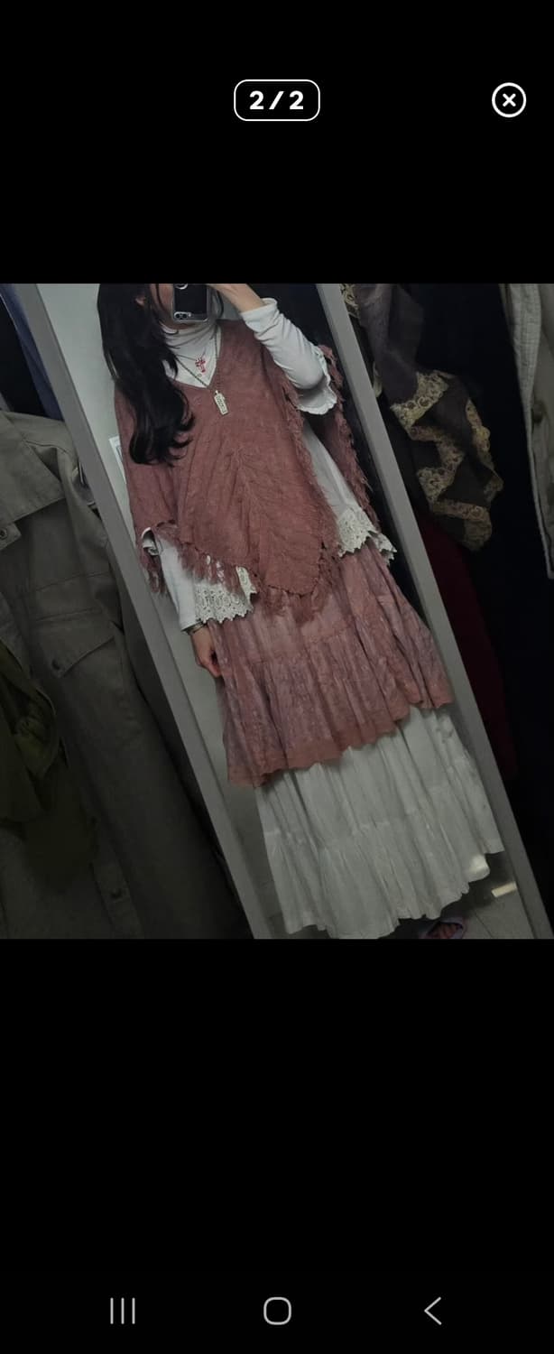 ((코코모리 페어리 에겐녀 핑크 케이프 개대장 코디셋))
 상품이미지2