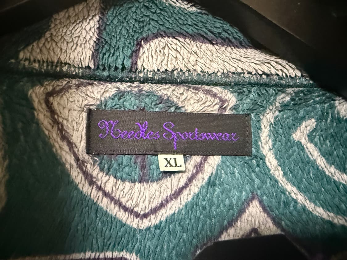 니들스 23aw 스포츠웨어 W.U.파이핑 플리스 자켓 상품이미지3