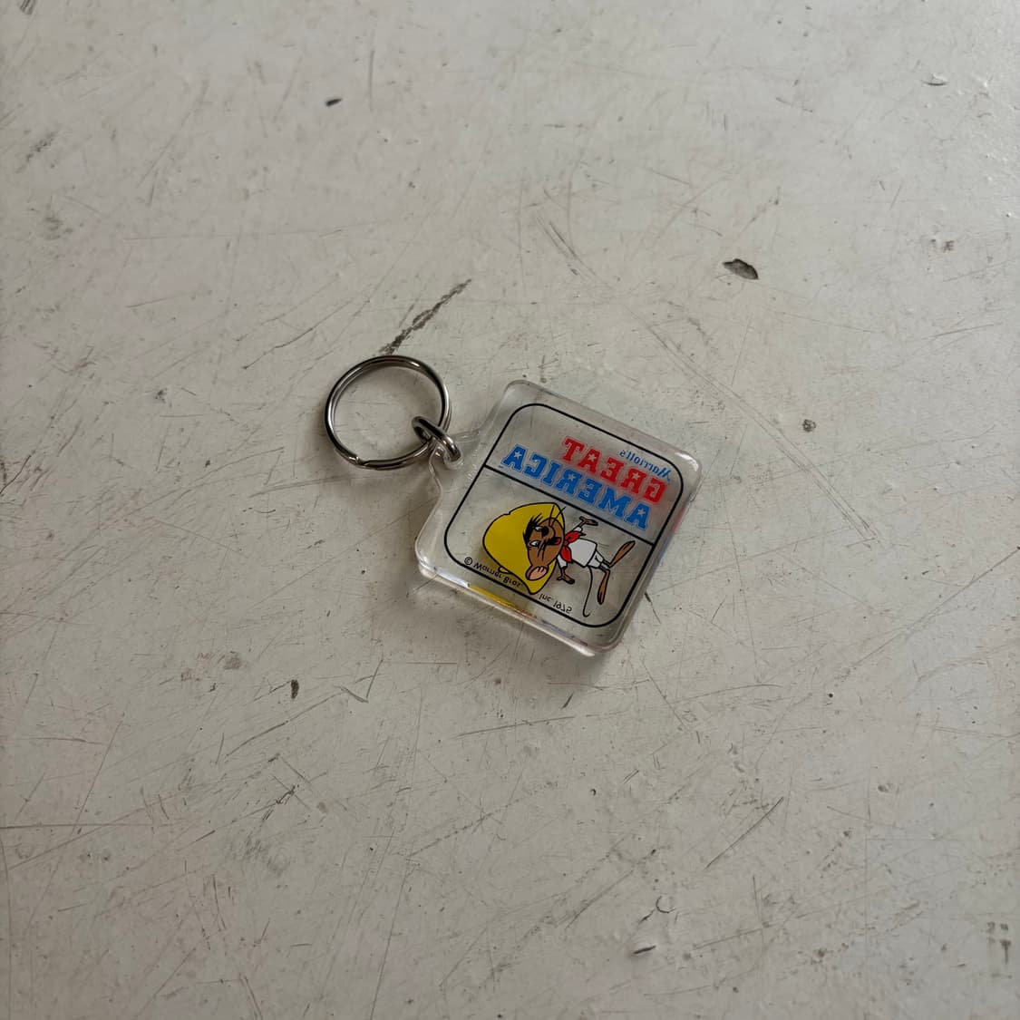 80s-90s USA OG 빈티지 아크릴 키링 OS 상품이미지4