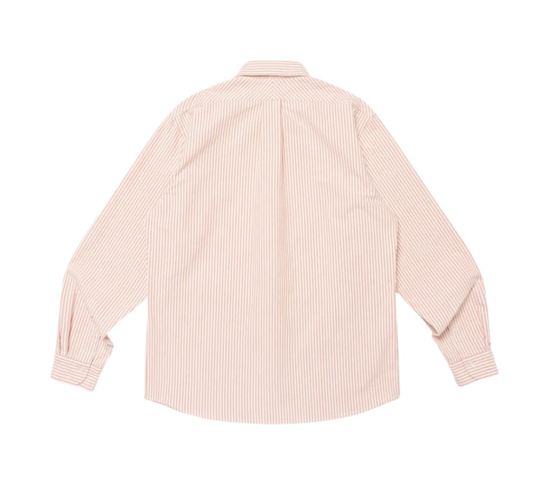 휴먼 메이드 스트라이프 옥스포드 셔츠 레드 상품이미지2