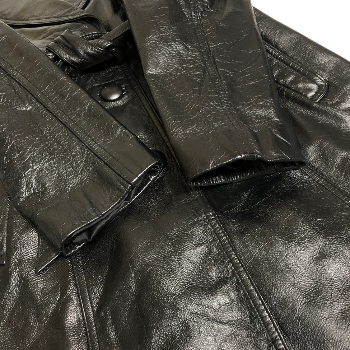 Lee.DL 소가죽 코트 55 상품이미지5