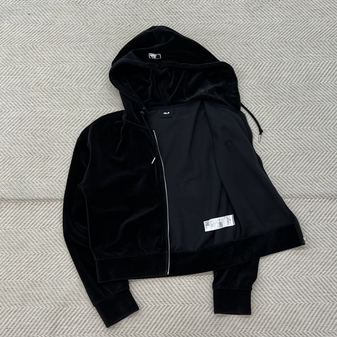  MLB 벨벳 후드집업  r3019 상품이미지3