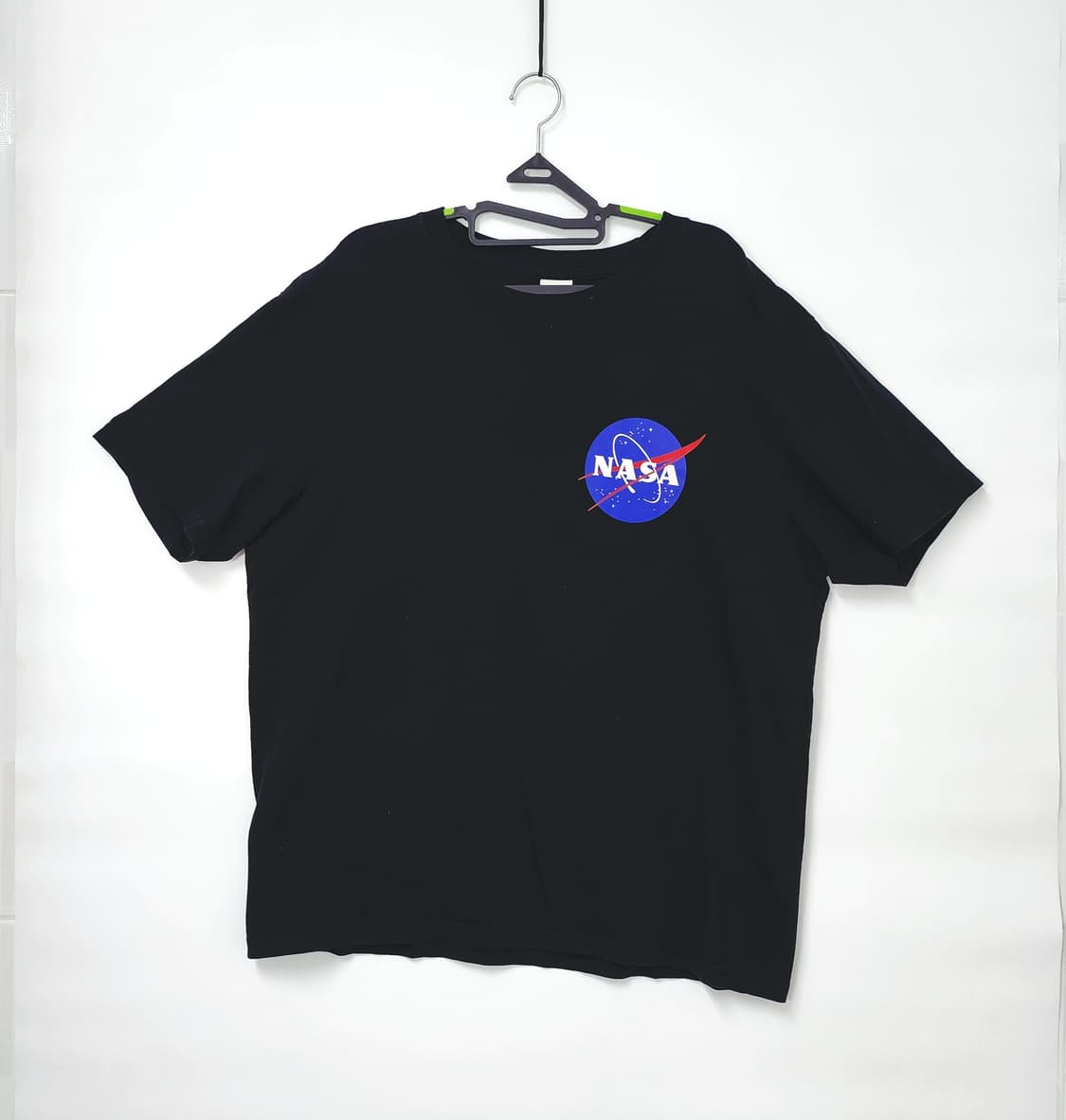 NASA 블랙 반팔티 100-105 상품이미지1
