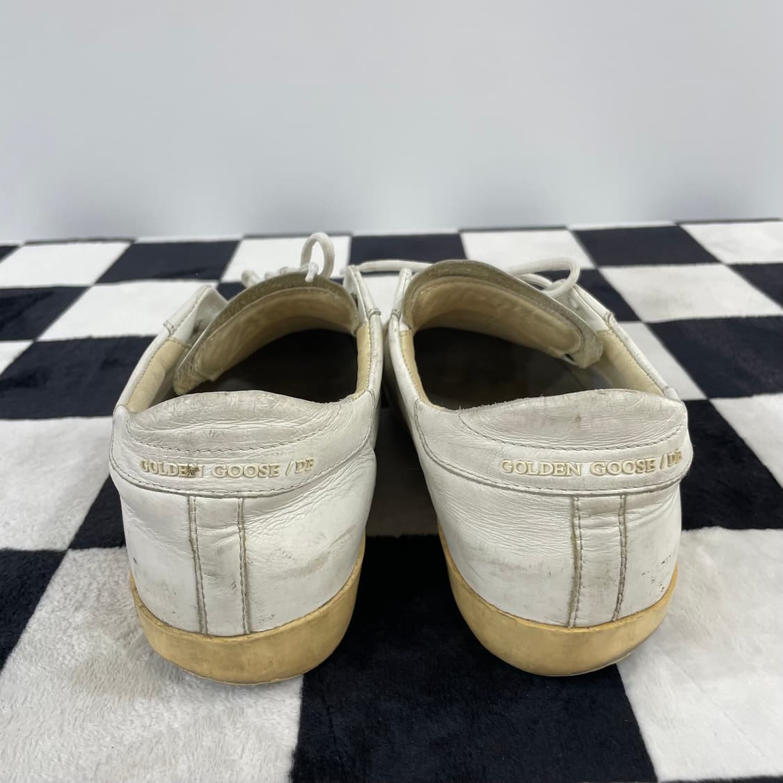 골든구스 슈퍼스타 스모크 화이트 스니커즈 (41) 상품이미지4