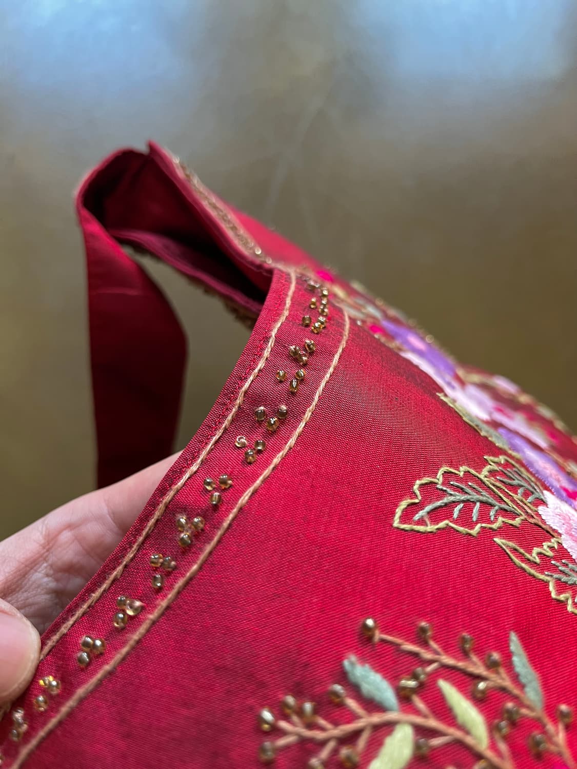 Indian Floral Embroidery Shoulder Bag 상품이미지5