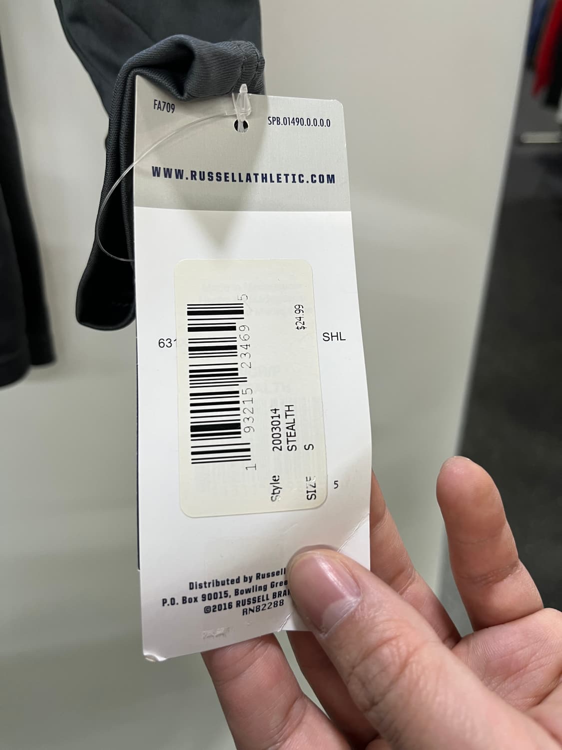 러셀 애슬레틱 드라이파워 긴팔티 롱슬리브 S사이즈 상품이미지4