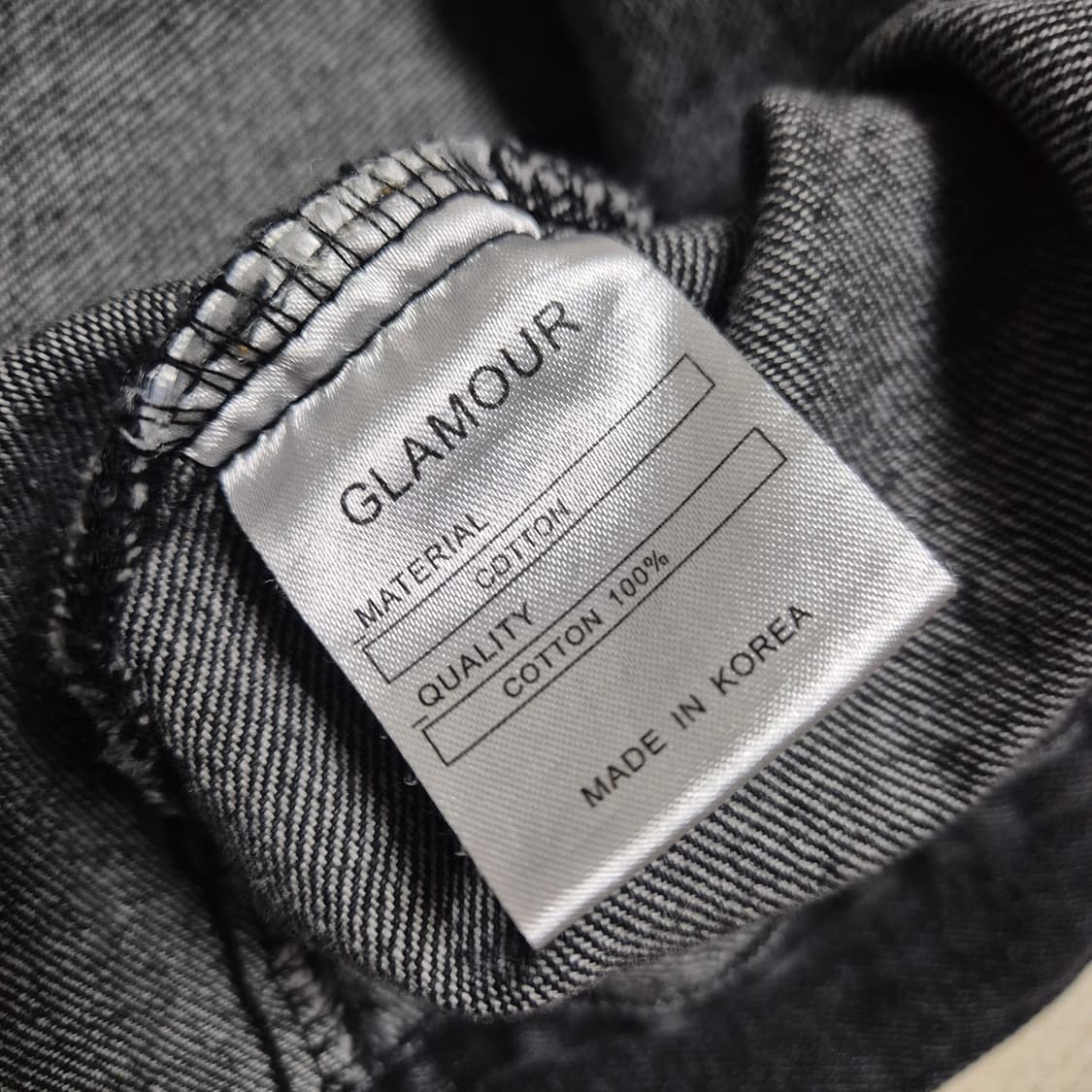 [스트릿패션🔥] 글래머 투톤 워싱 데님 자켓 상품이미지4