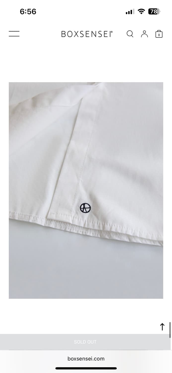 화이트 롱 셔츠 상품이미지2