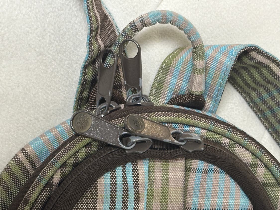 Dakine 체크&도트 백팩 블루그린1 상품이미지8