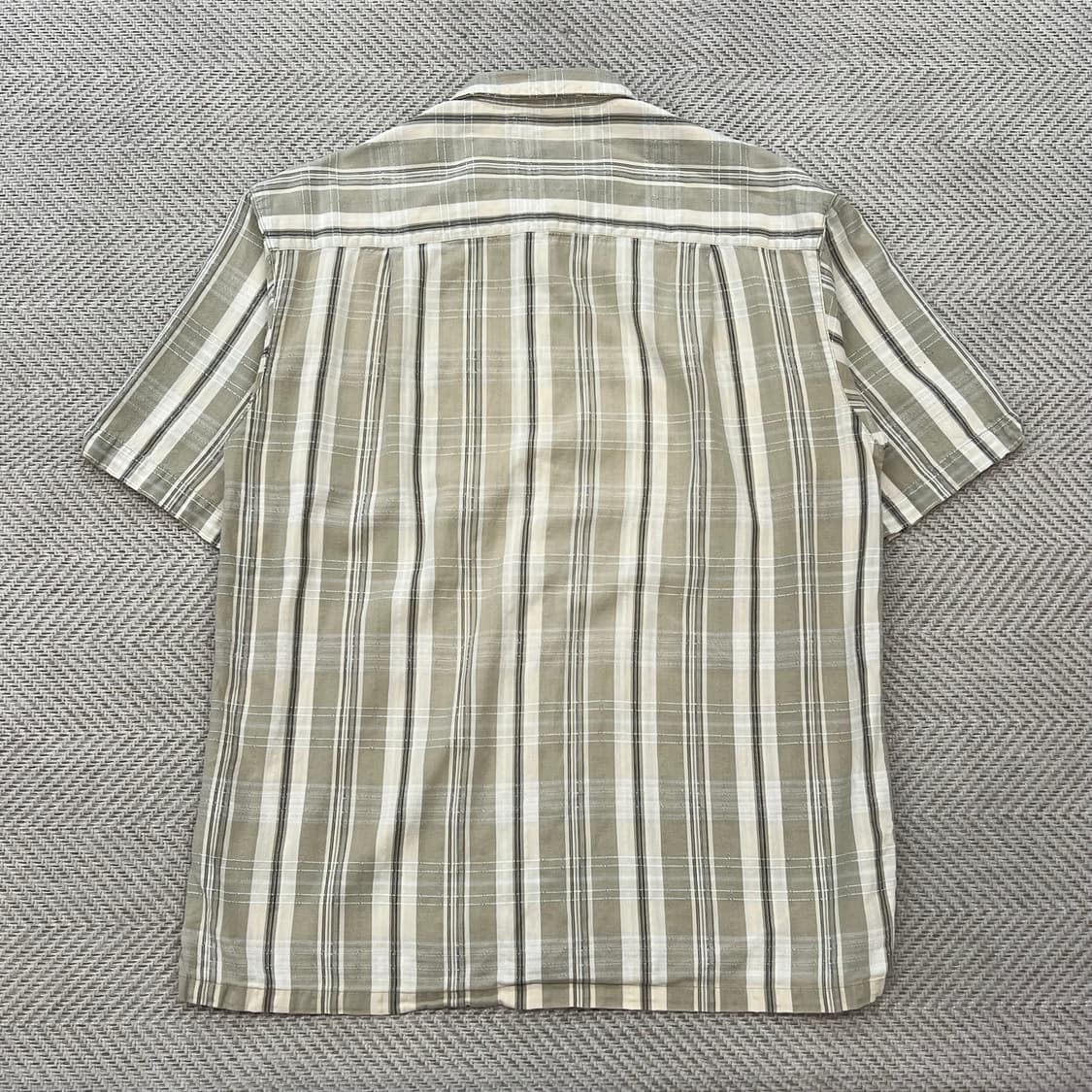 컬럼비아 체크 하프 셔츠 r3743 상품이미지2