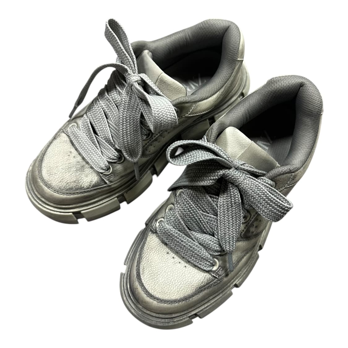 ✨ (바배) 자라 청키 솔 그레이 운동화 상품이미지2