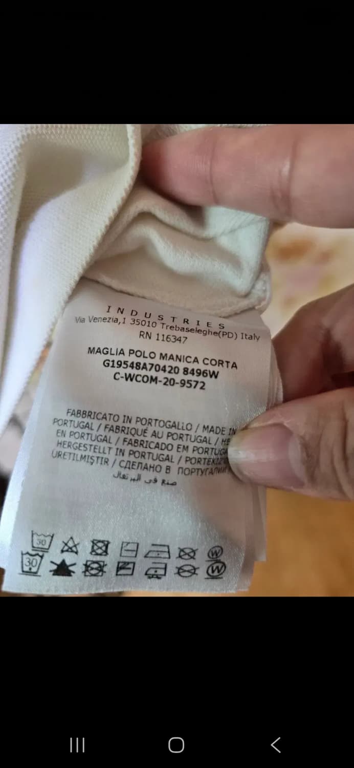 몽클레르 키즈 카라 반팔티 / 여성 55 착용 상품이미지6