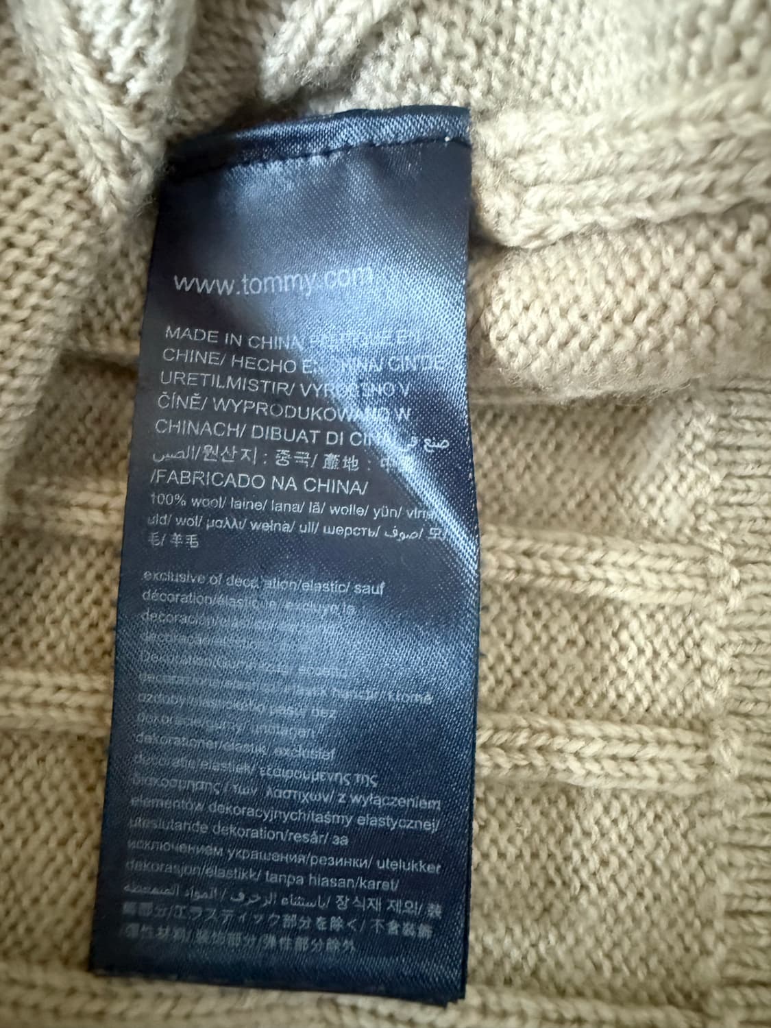 타미힐피거 니트 상품이미지4