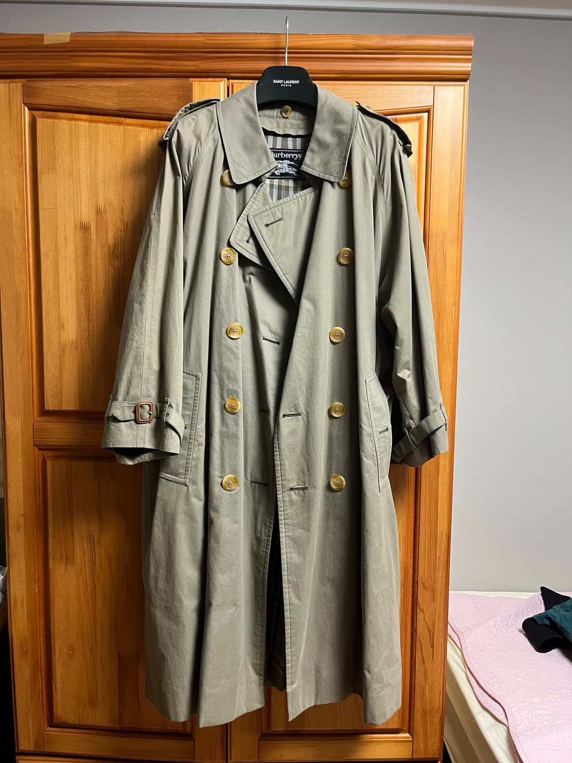 버버리 카키 트렌치코트 상품이미지2