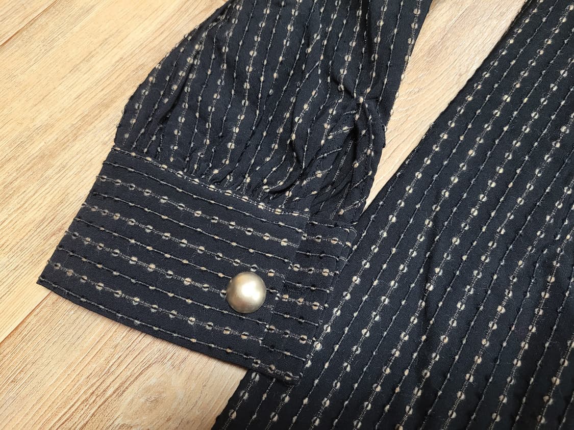 민타레트로(MINTA RETRO) 골드버튼 원피스 55 새상품 상품이미지5