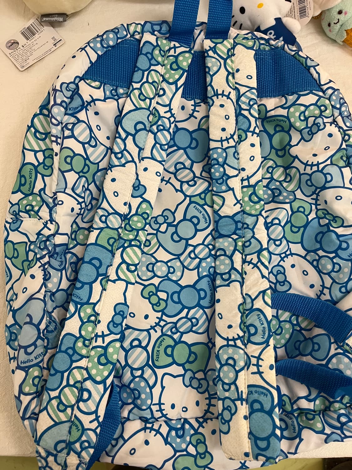 2010 블루 키티 패딩 백팩🍭 상품이미지7