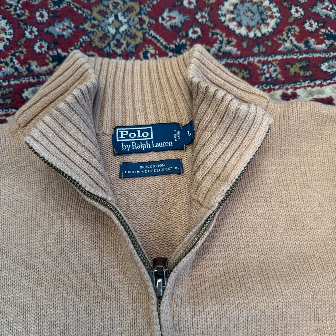 폴로 랄프로렌 헤비코튼 쿼터집 [ 100-105 ] 상품이미지5