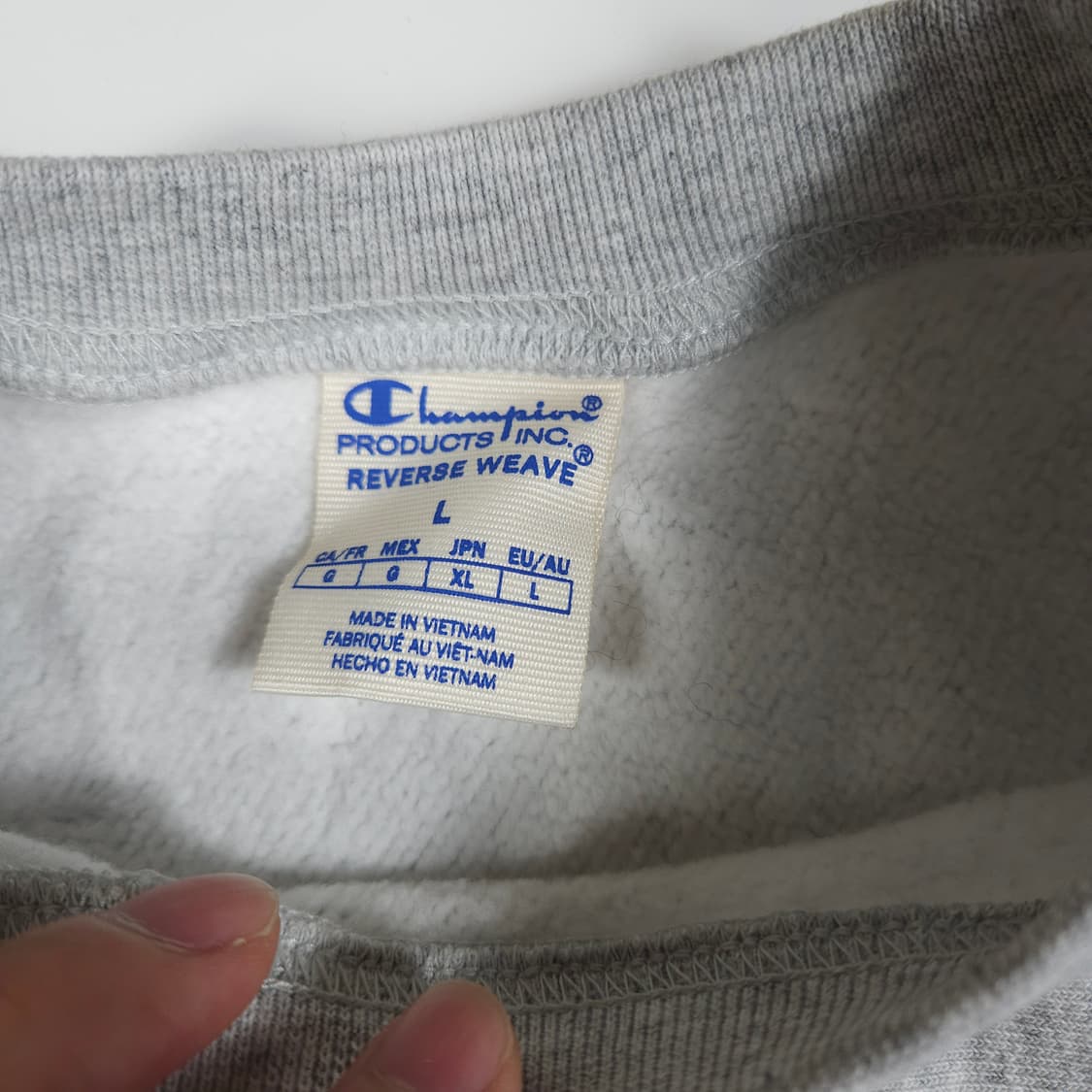 챔피온 리버스위브 오버핏 맨투맨  상품이미지3