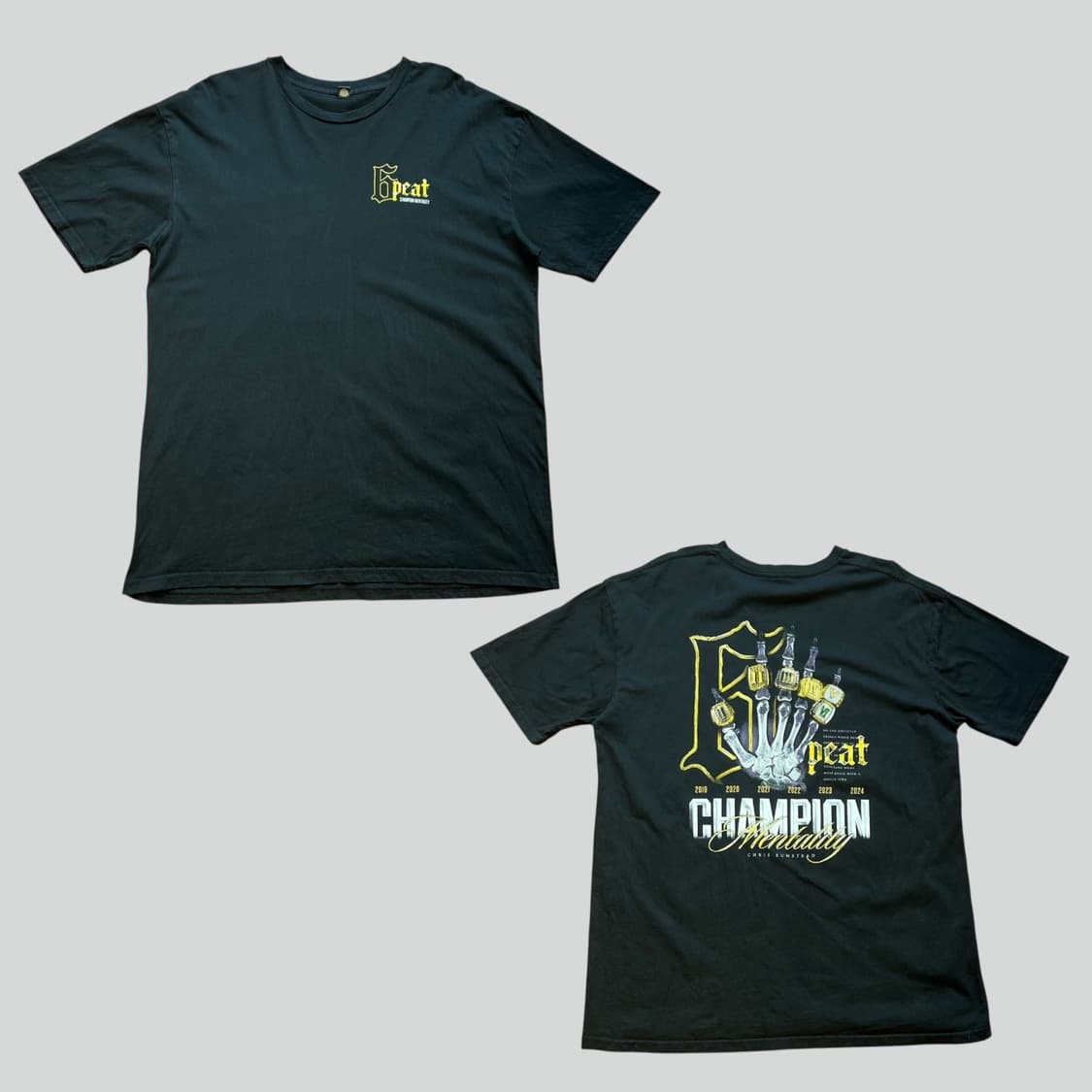 [2XL]크리스범스테드 CBUM 6PEAT 미스터올림피아 티셔츠 상품이미지1
